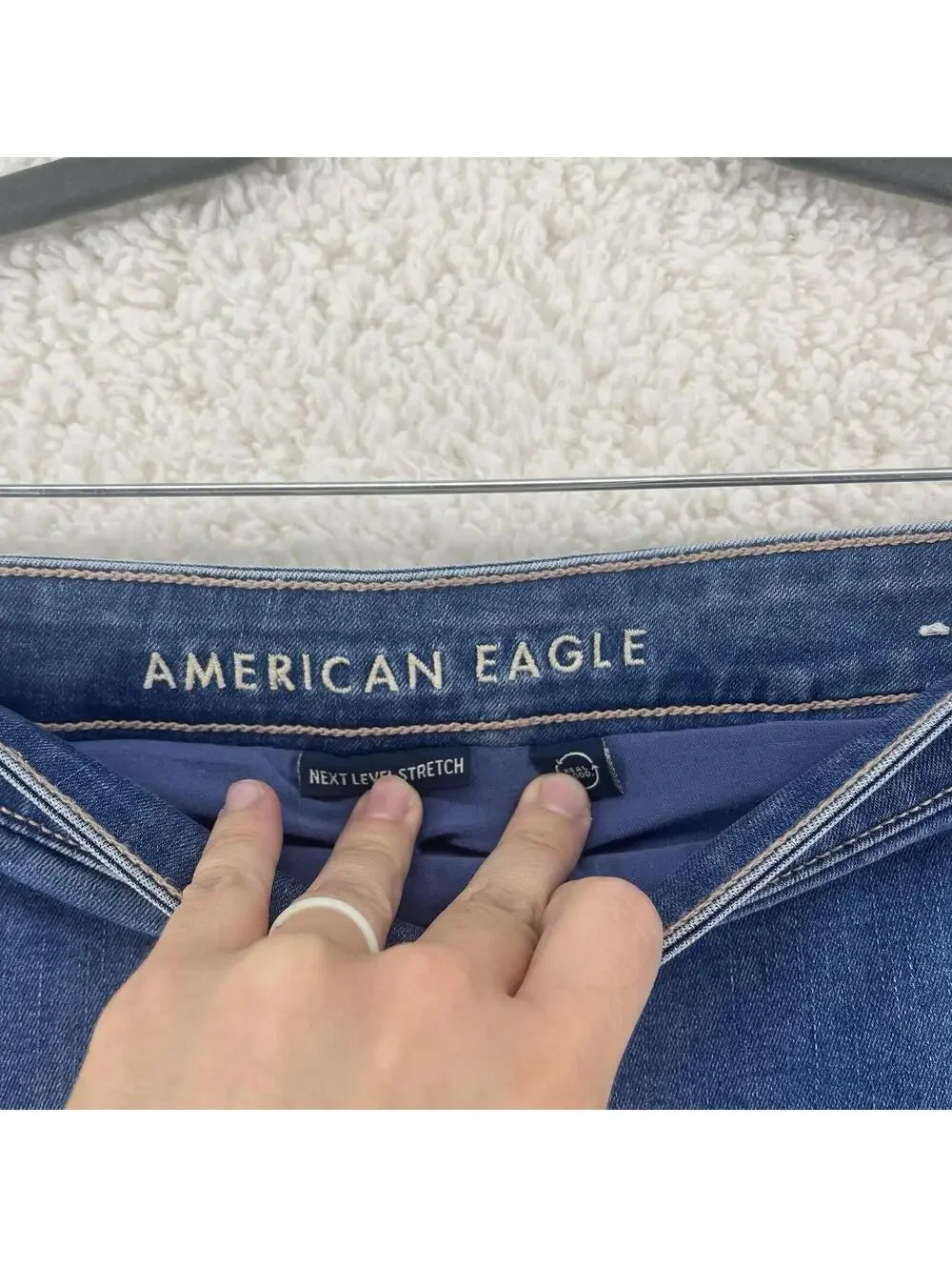 American Eagle High Rise Mini Skort Size 4 Preppy Y2K 90s‎